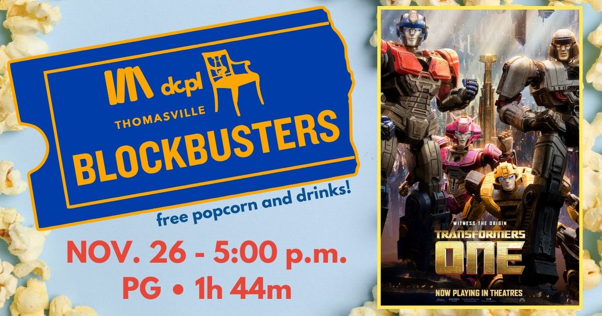 Library Blockbusters: Transformers One