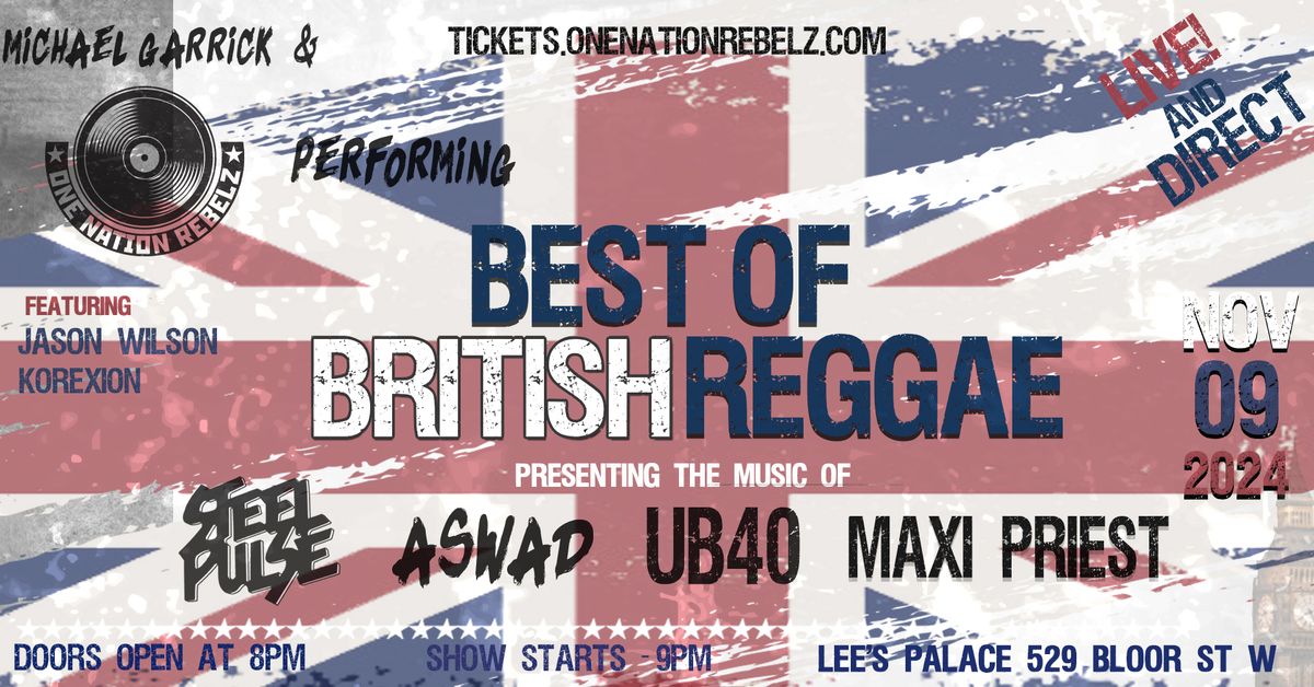 Best of British Reggae Live & Direct