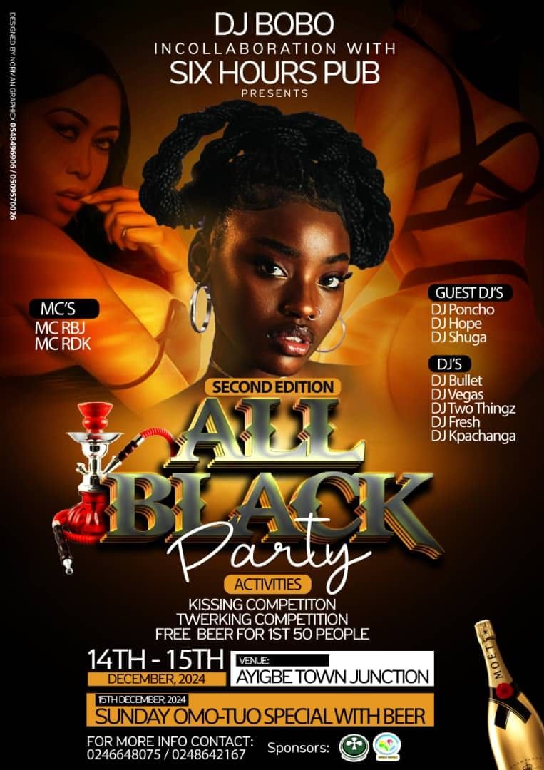 2nd Edition of 'ALL BLACK PARTY \ud83d\udda4