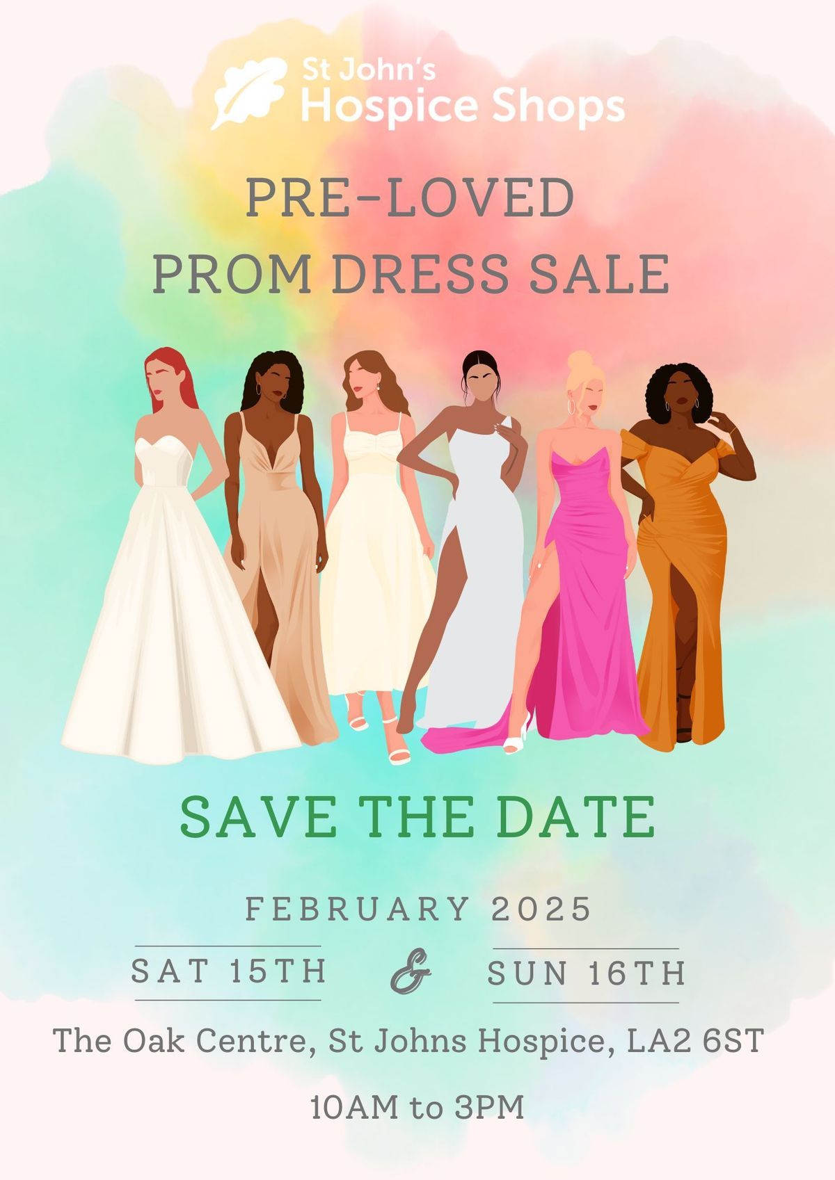 St John's Hospice Prom Dress event