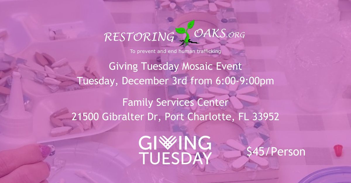 Giving Tuesday Mosaic Event