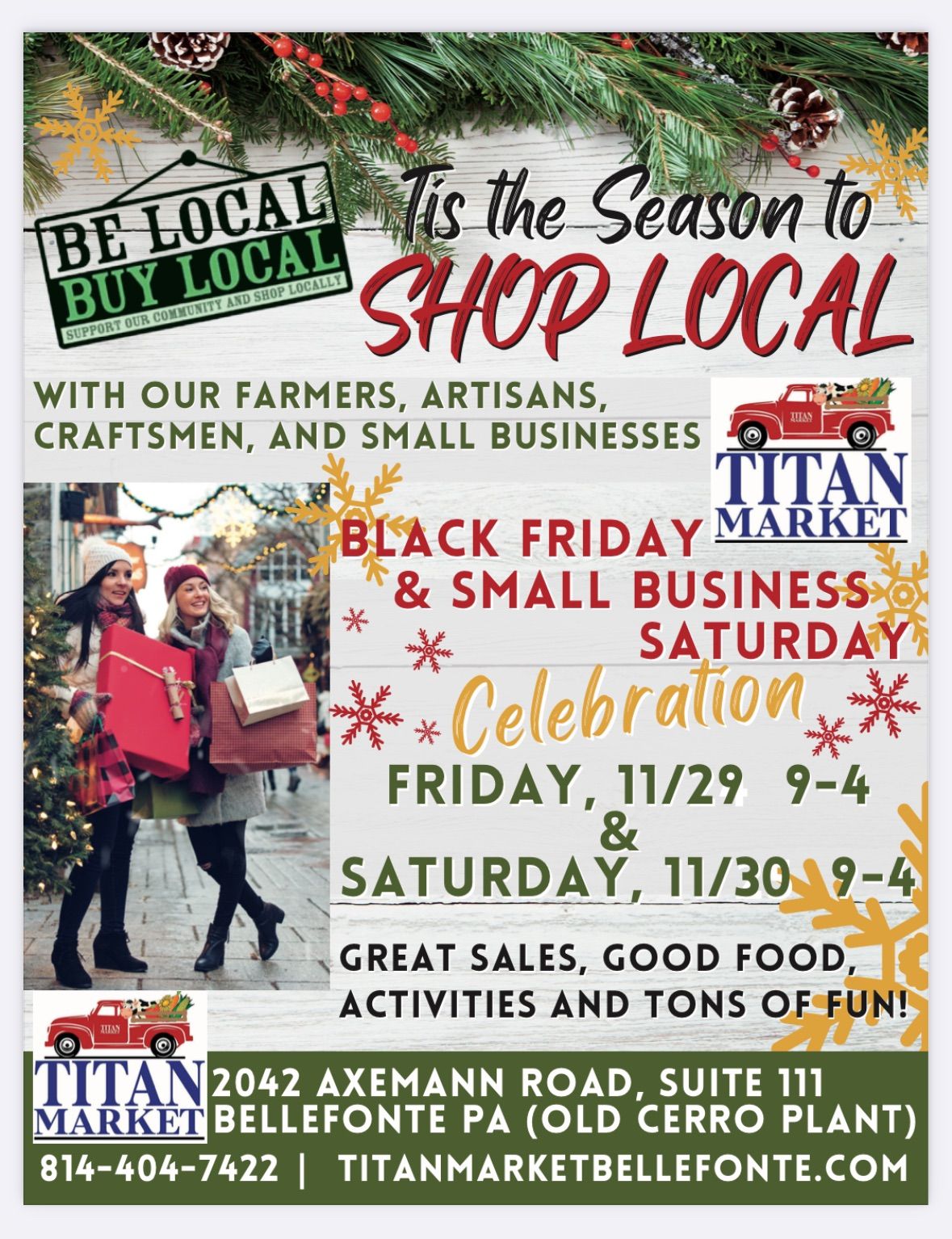 Black Friday & Small Business Saturday Celebration