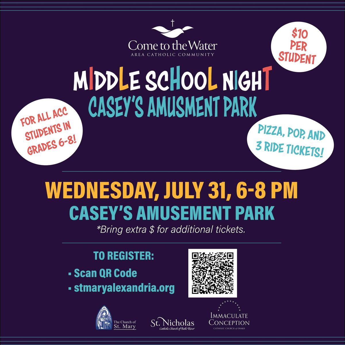 Middle School Casey's Amusement Park