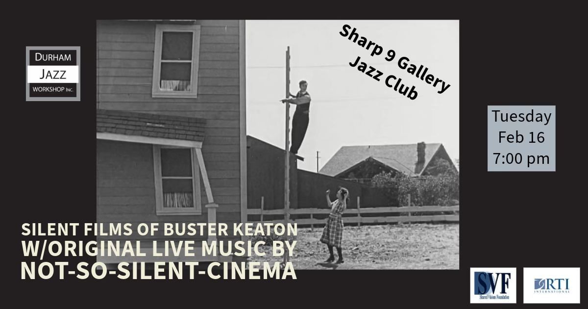 Silent Films of Buster Keaton w\/Original Live Music by Not-So-Silent-Cinema