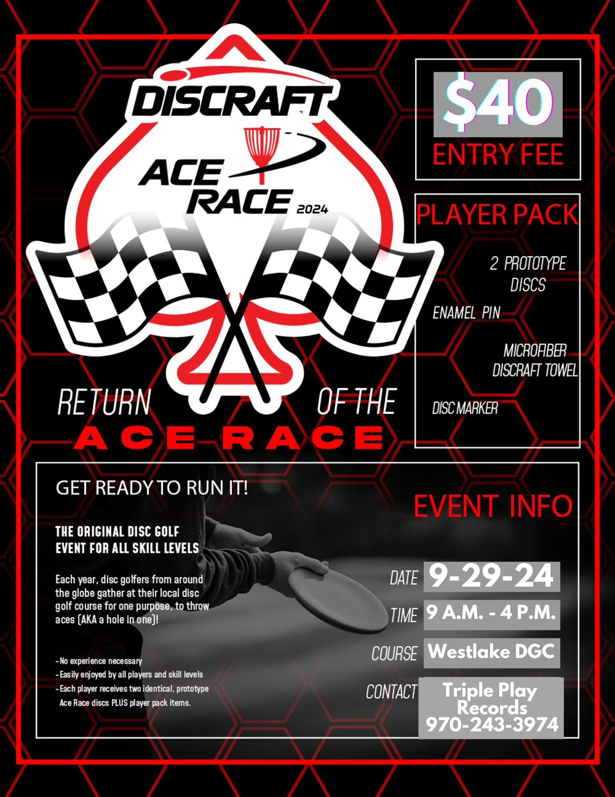 Discraft Underground Ace Race powered by Triple Play Records & Grand Valley Underground Disc Golf