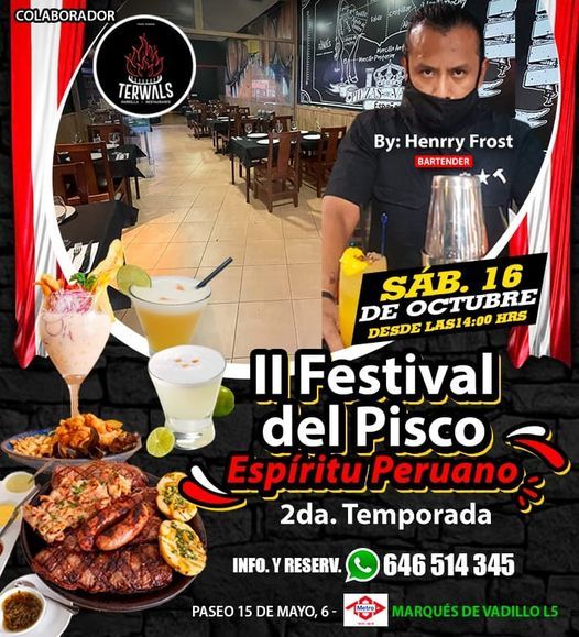 2\u00b0 Fest. Pisco Esp\u00edritu Peruano
