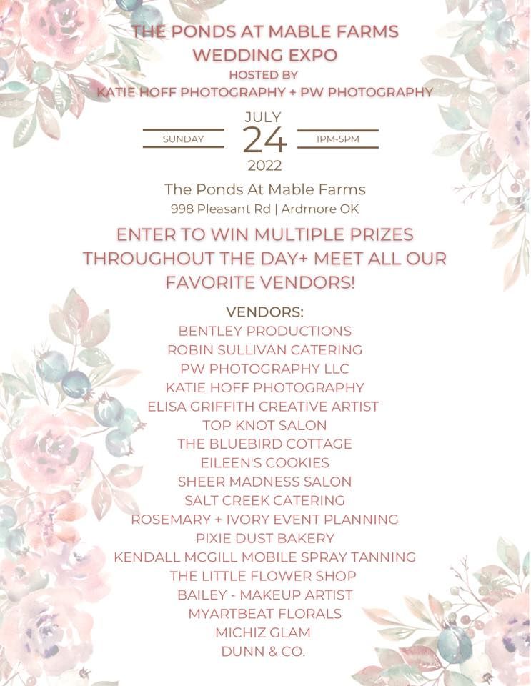 The Ponds at Mable Farms Wedding Expo