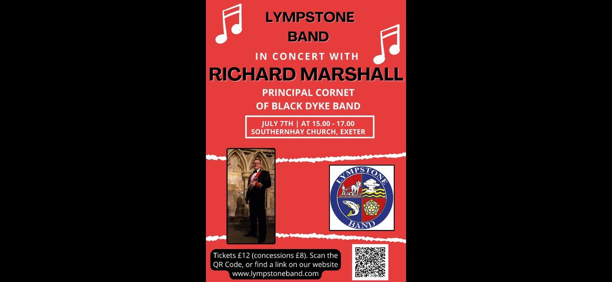 Lympstone Band in concert with Richard Marshall