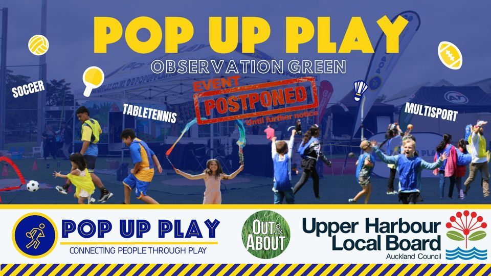 POP UP PLAY! Observation Green - new date TBC