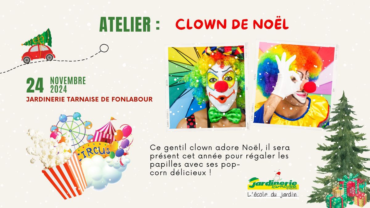 Animation : Clown de No\u00ebl 