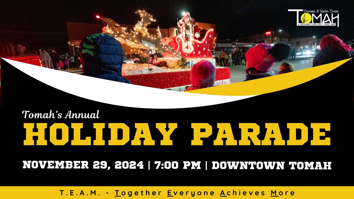 Tomah's Annual Holiday Parade 2024