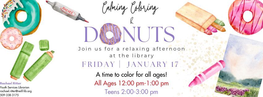 Calming Coloring & Donuts