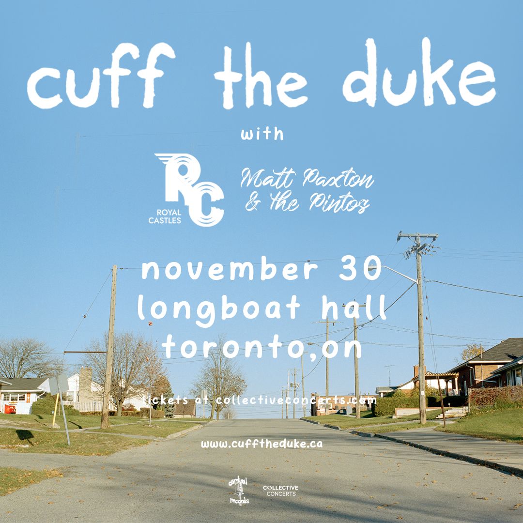 Cuff the Duke at Longboat Hall