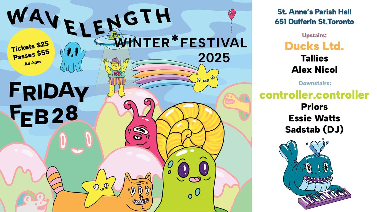 Wavelength Winter Fest 2025 Night 2: Ducks LTD. + Tallies + Alex Nicol + Priors + more