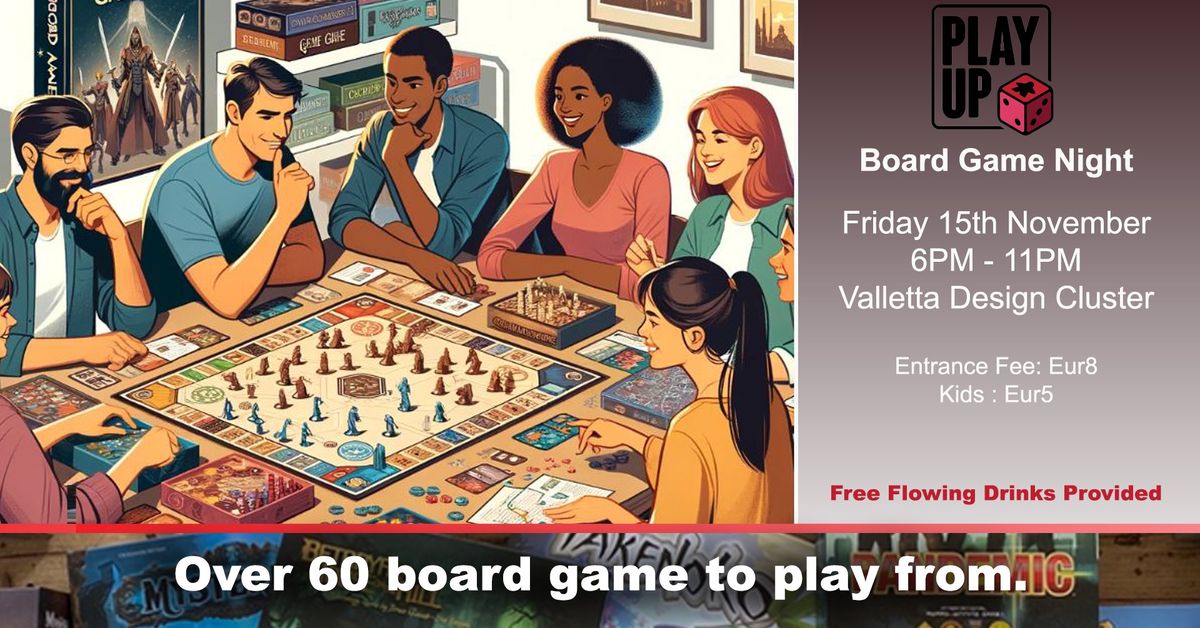 Board Game Night - 15th Nov 2024