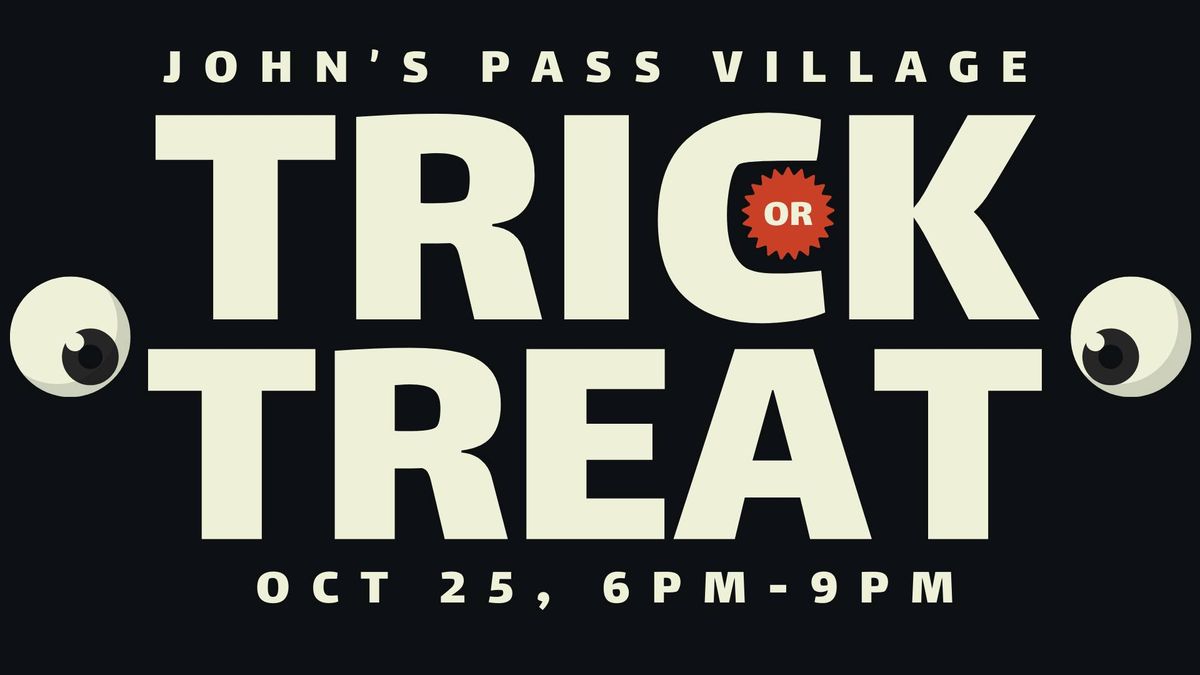 Trick or Treat in John's Pass Village