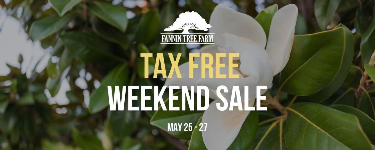 Fannin\u2019s 2024 Tax-Free Weekend Sale