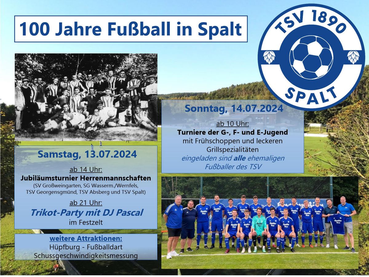 100 Jahre Fu\u00dfball TSV Spalt