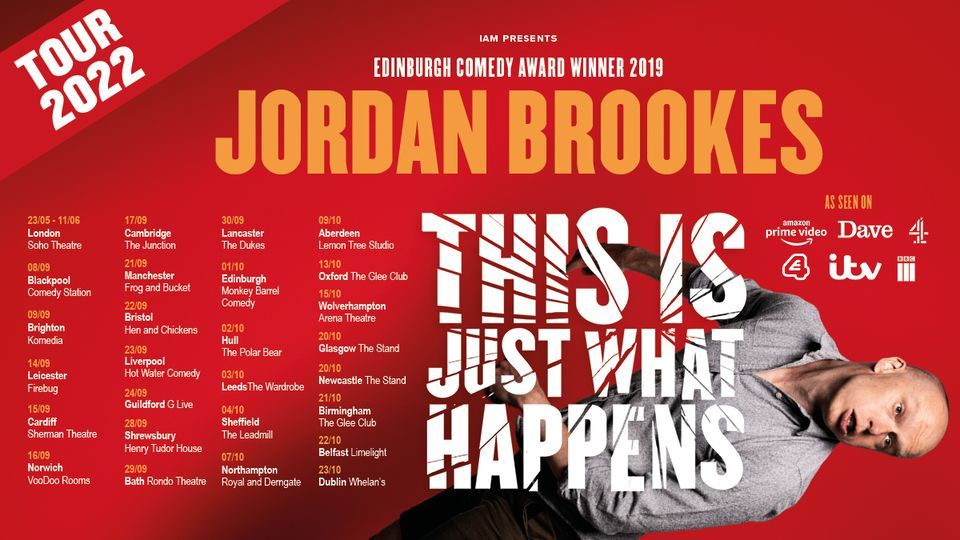 Jordan Brookes: This Is Just What Happens - Birmingham