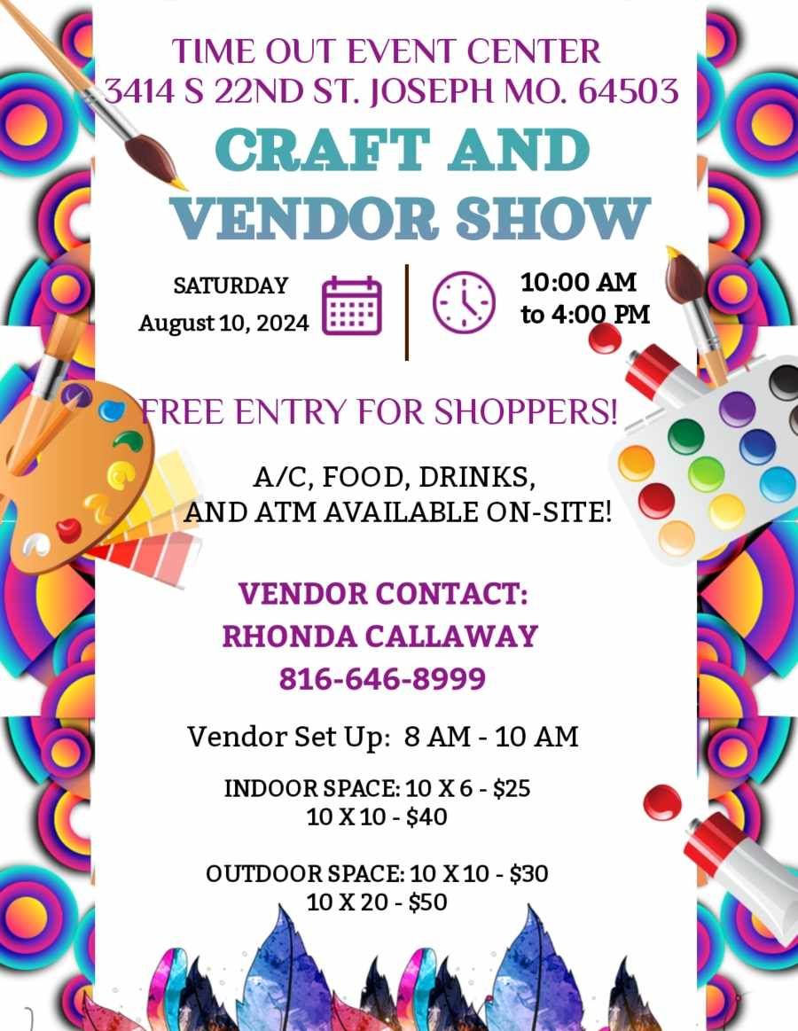 August Vendor \/ Craft Fair