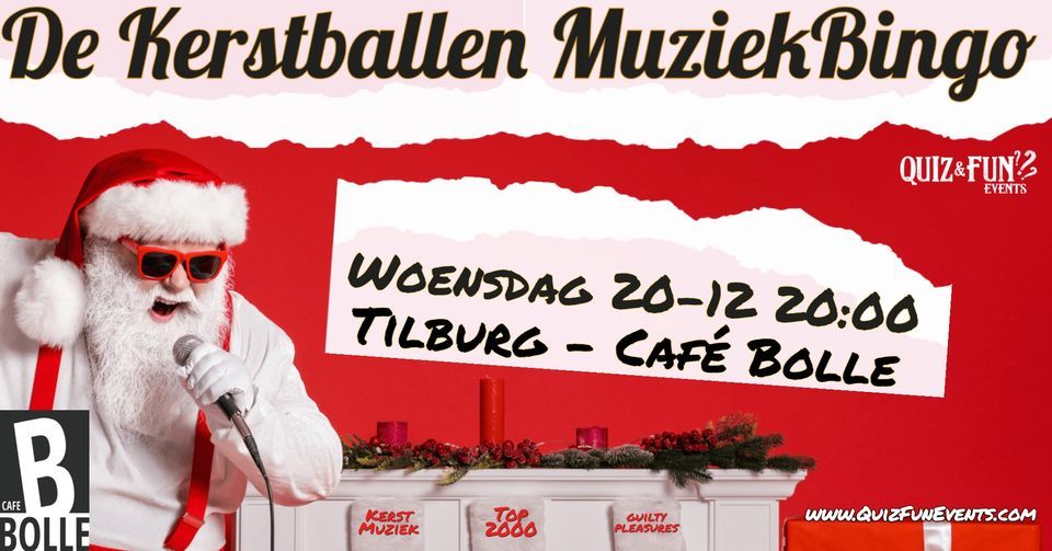 De Kerstballen Muziekbingo | Tilburg (sold out)