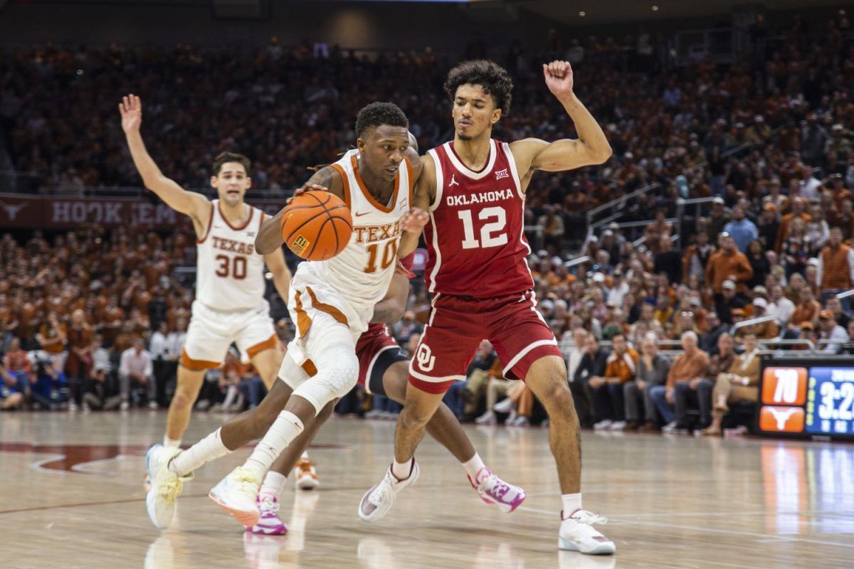 Texas Longhorns at Oklahoma Sooners Mens Basketball at Lloyd Noble Center