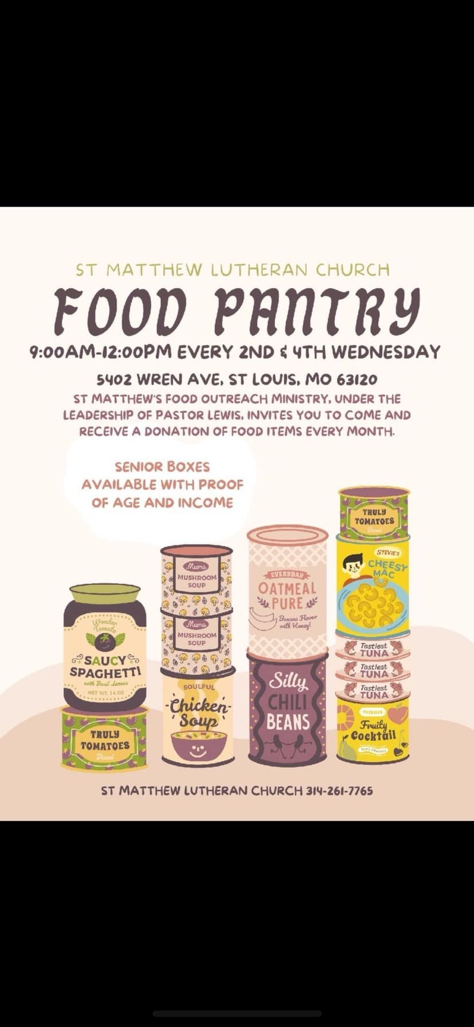 Food pantry hours