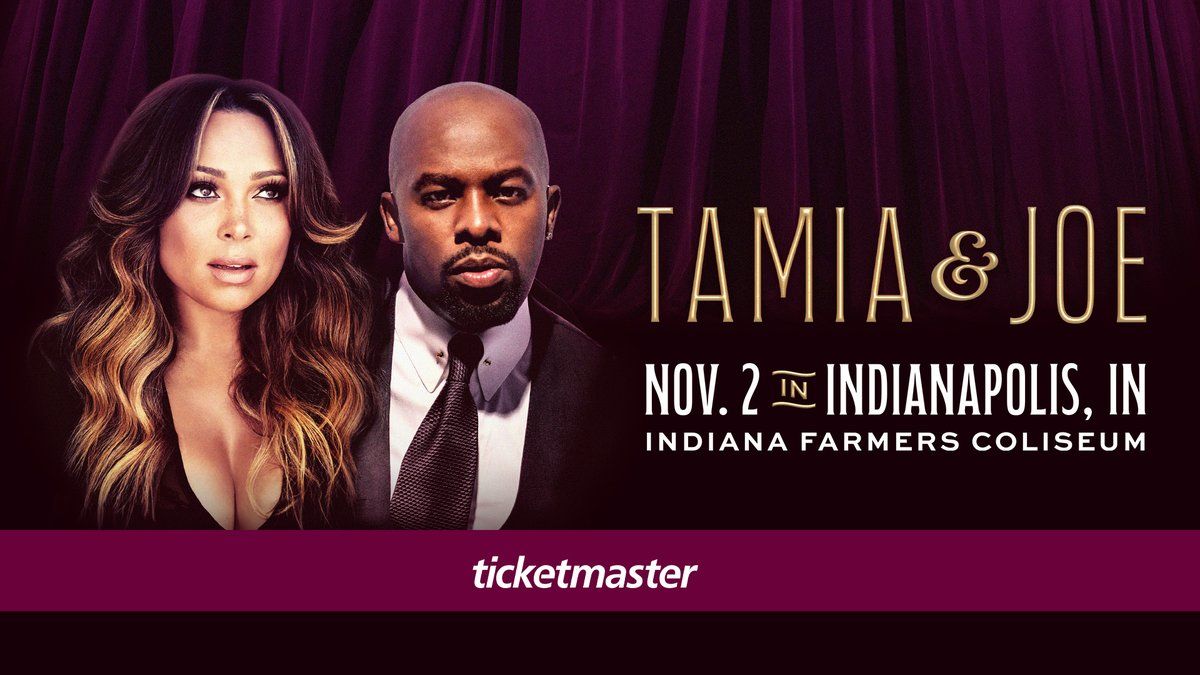 Tamia and Joe at Indiana Farmers Coliseum