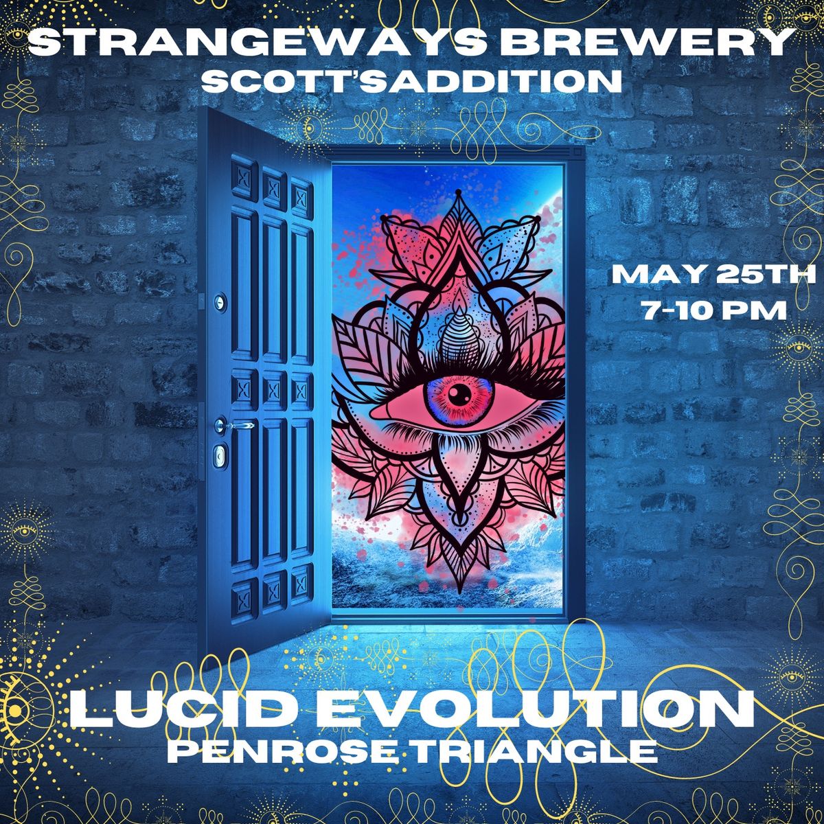 Lucid Evolution and Penrose Triangle LIVE at Strangeways Brewing
