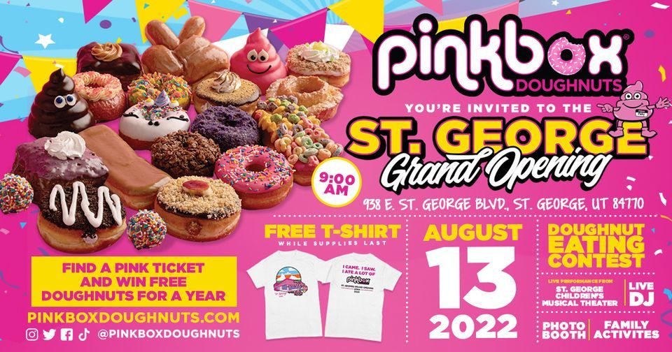 Pinkbox Doughnuts St. George Grand Opening