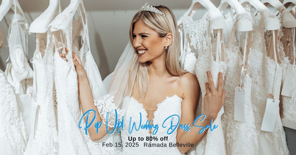 Belleville Pop Up Wedding Dress Sale