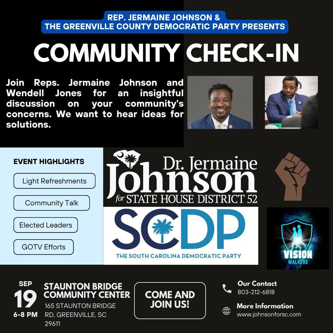 Community Check-In and GOTV Discussion