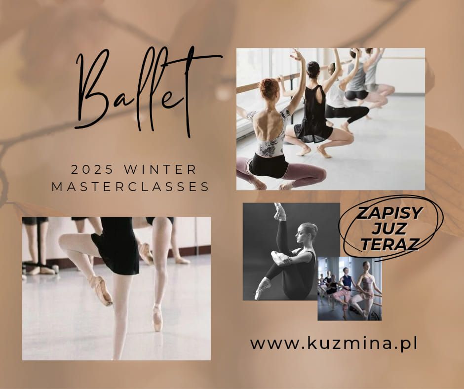 Ballet Winter 2025 masterclasses 