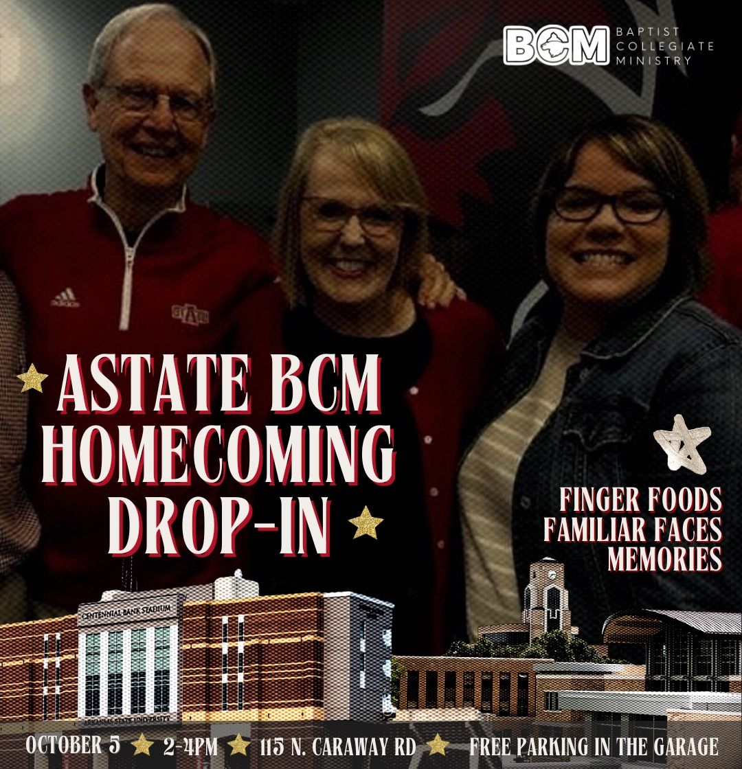 BCM Homecoming Alumni & Friends Drop-In