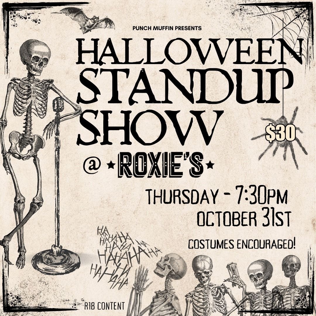 Halloween Standup Comedy Shooooow