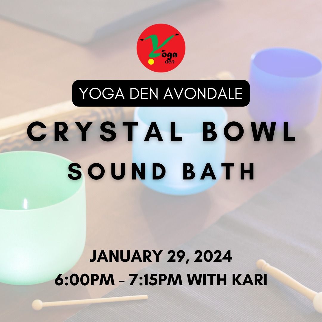 Monthly Crystal Bow Sound Bath