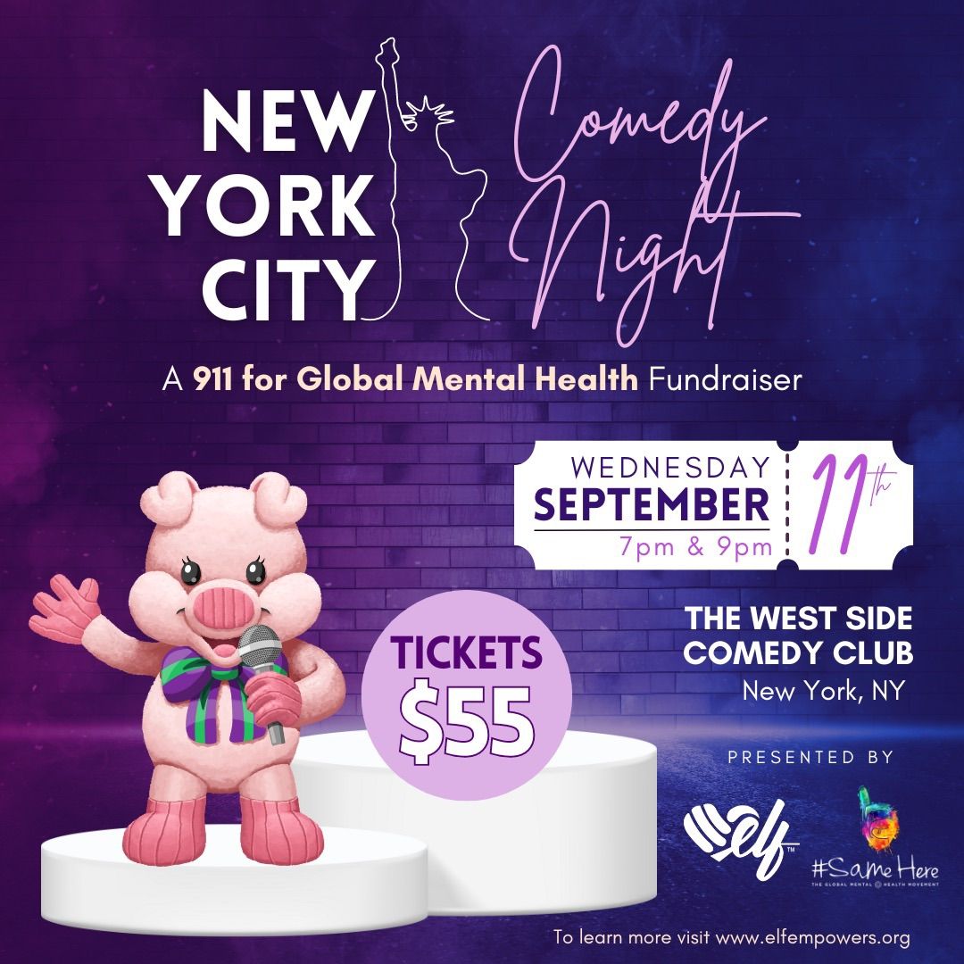 Extraordinary Lives Foundations New York Comedy Night Fundraiser 2024