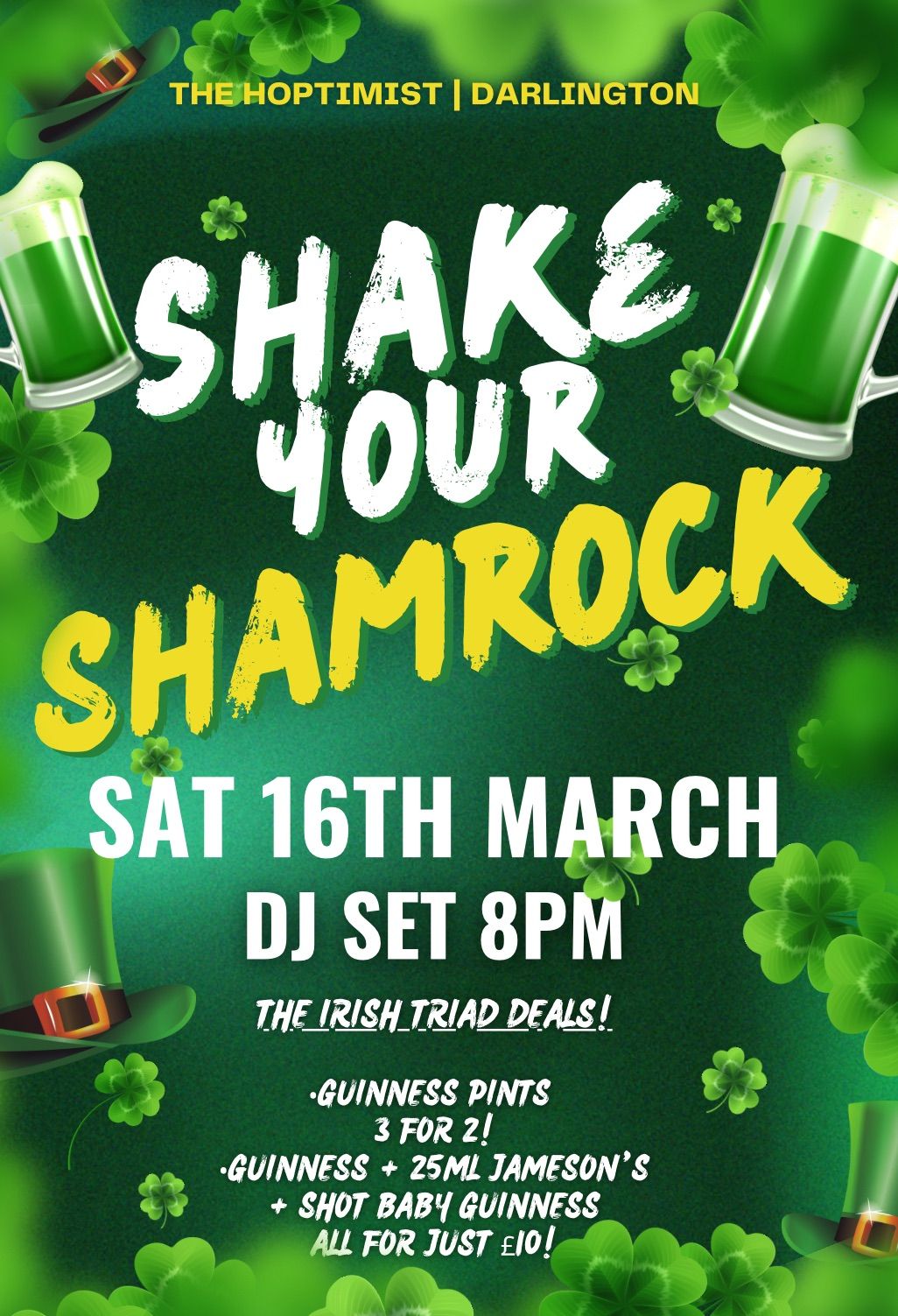 \ud83c\udf40Shake Your Shamrock - KARAOKE & PARTY\ud83c\udf40