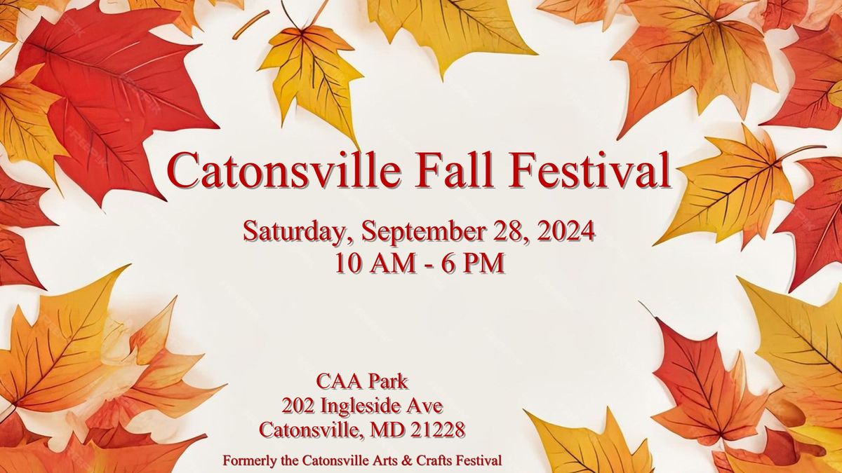 Catonsville Fall Festival 2024