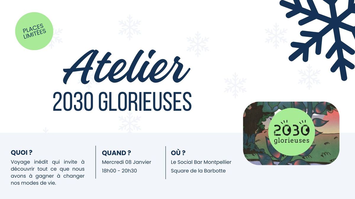 Atelier 2030 Glorieuses