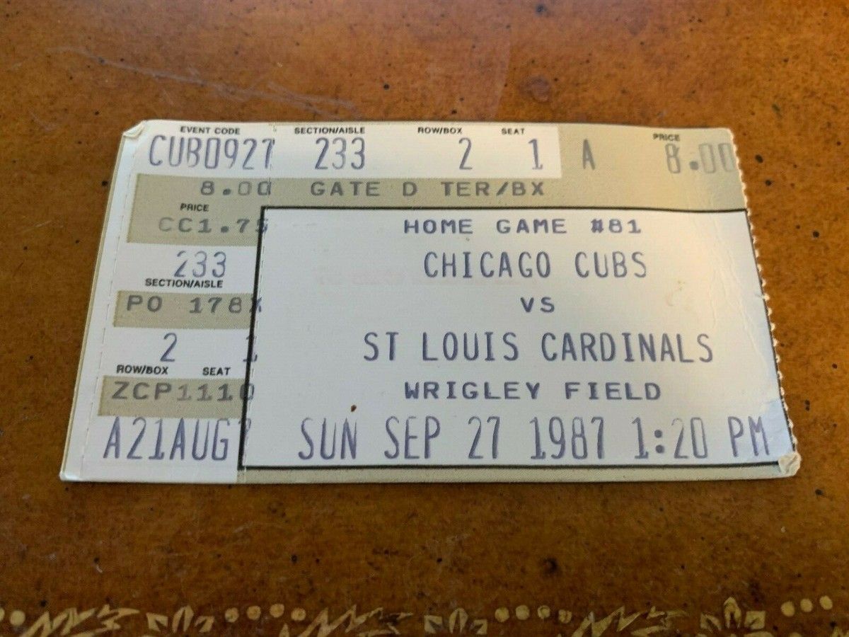Chicago Cubs at St. Louis Cardinals at Busch Stadium