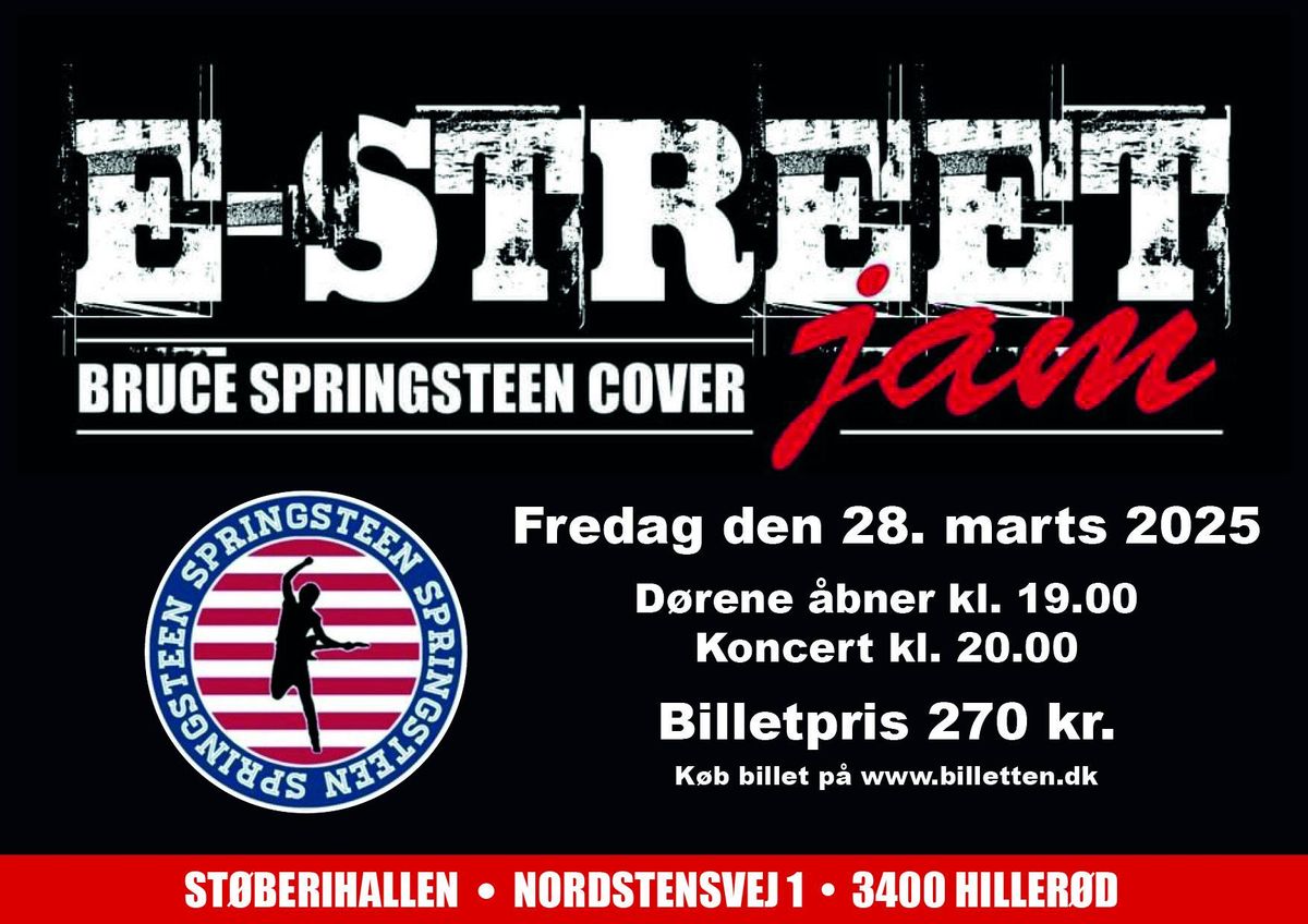 E-Street Jam - Bruce Springsteen Cover \/\/ St\u00f8berihallen