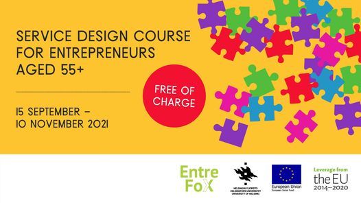 Free Service Design course for entrepreneurs aged 55+