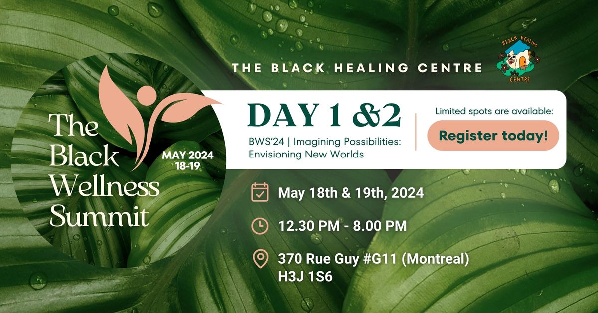 ? Black Wellness Summit 2024 | Imagining Possibilities: Envisioning New ...