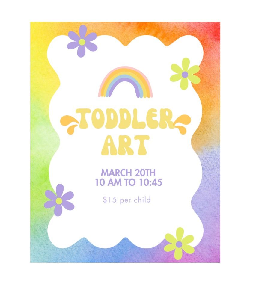 Toddler Art Play Group 