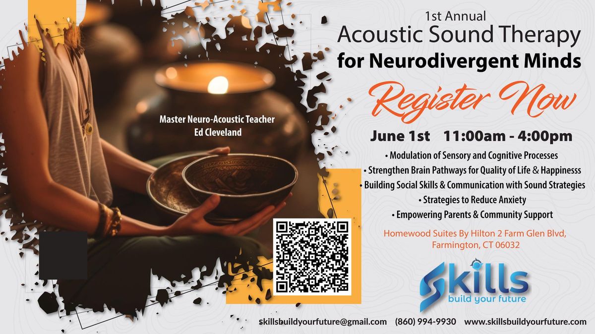 Sound Therapy Intensive for Children with Autism or Neurodivergent.  