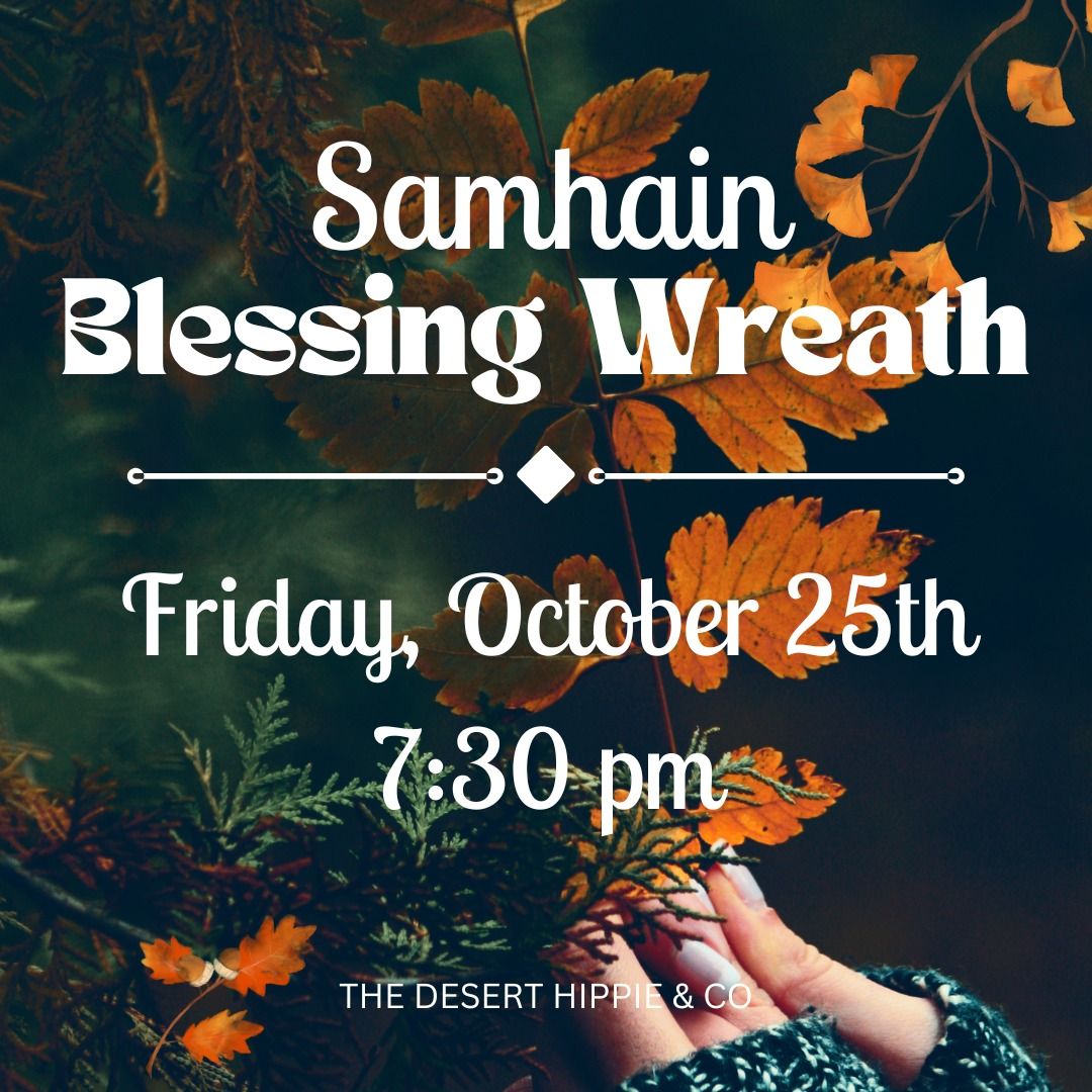 Samhain Blessing Wreath Workshop