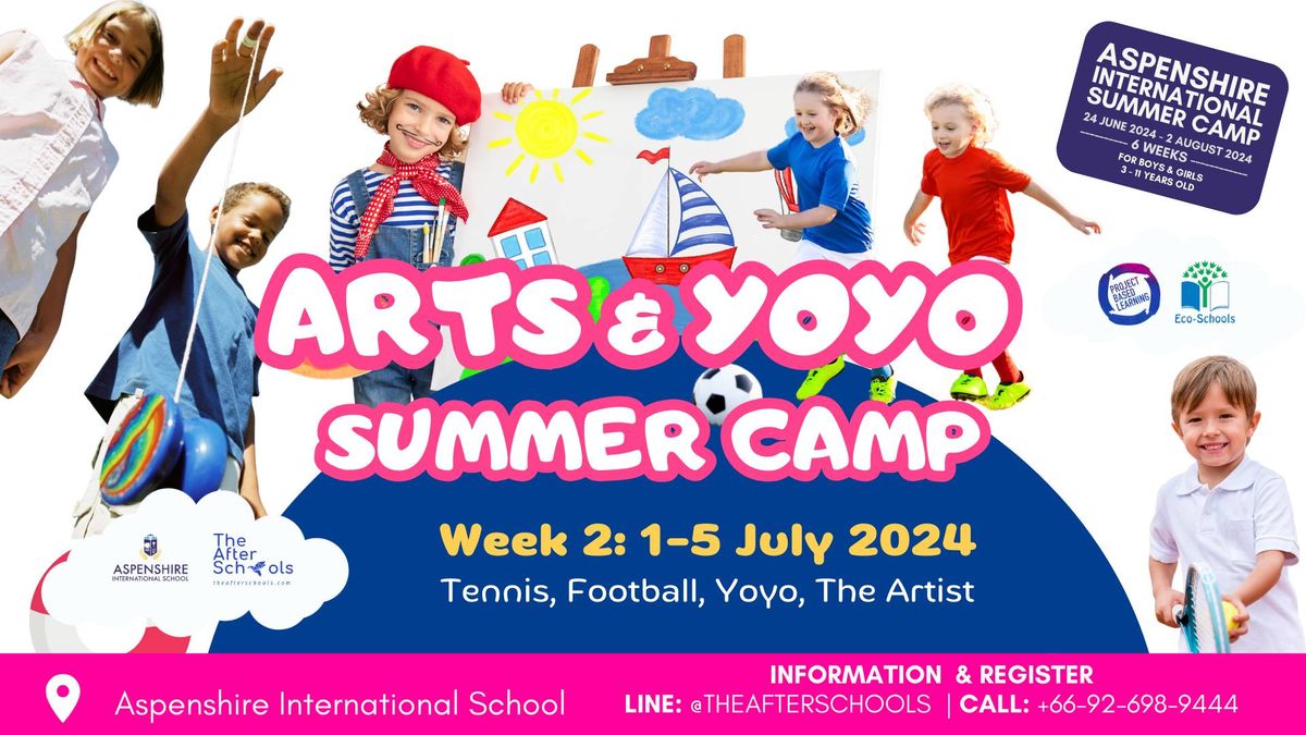 Aspenshire International Summer Camp, Week 2 - Arts & YoYo