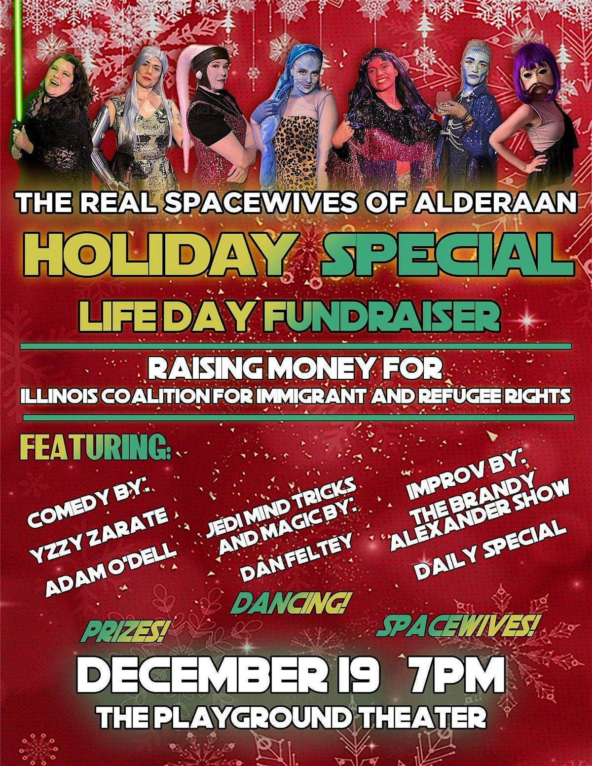 The Real Spacewives of Alderaan Holiday Special: Life Day Fundraiser