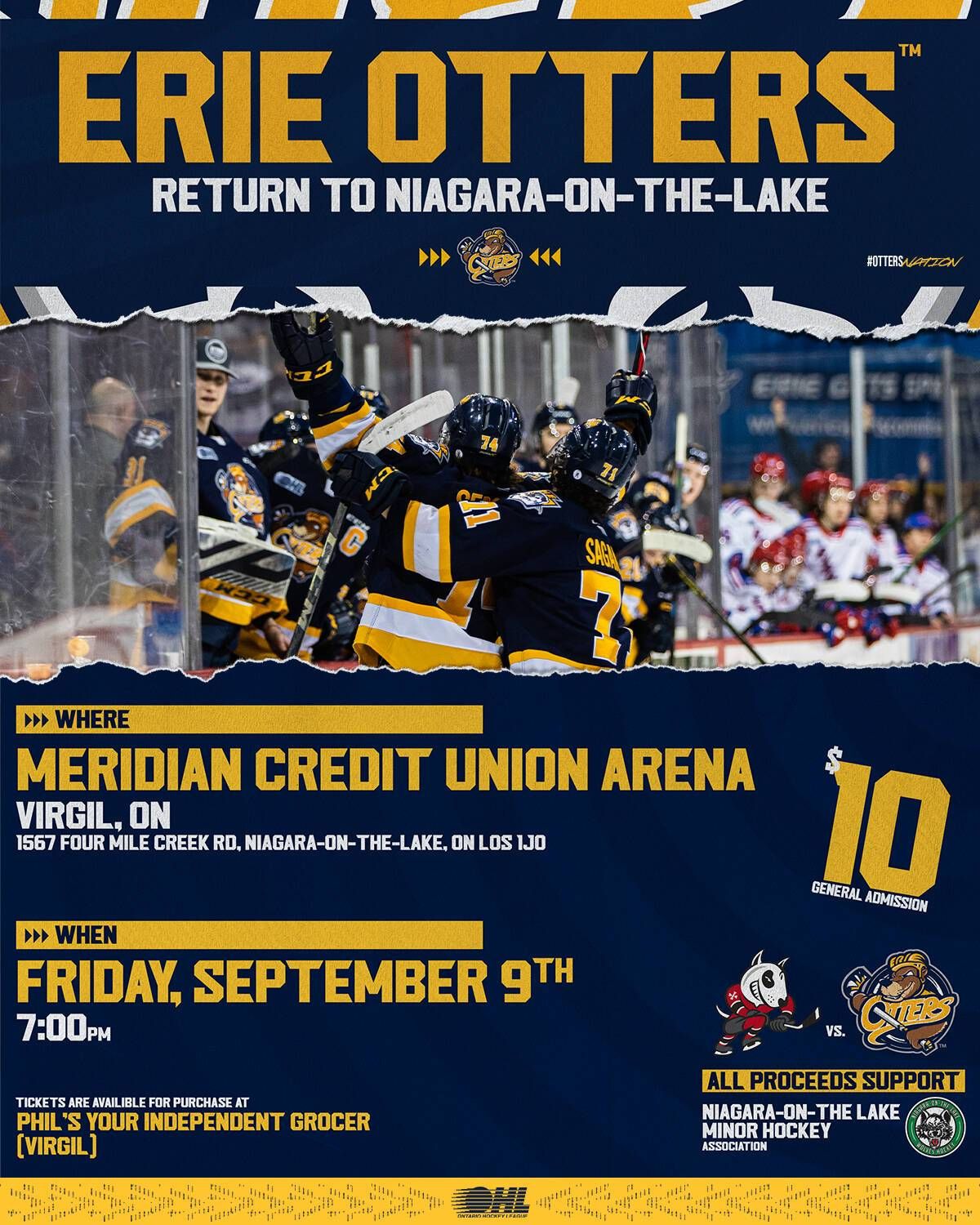 Erie Otters vs. Niagara IceDogs